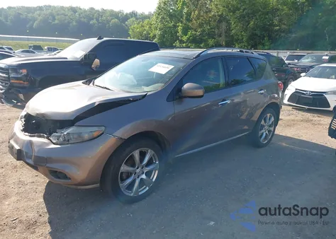 2014 Nissan Murano Le из США, поврежденный, VIN JN8AZ1MWXEW506572